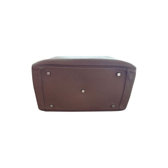 Hermes Lindy 30 Bag in Etoupe Brown Clemence Leather - Picture 4 of 10